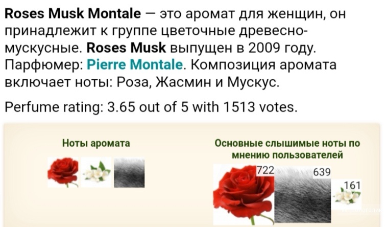 Montale Rose Musk, 20 мл