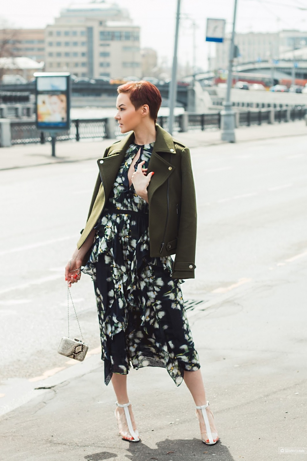 Шелковое платье H&M Conscious 34