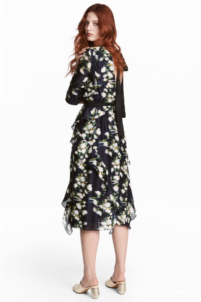 Шелковое платье H&M Conscious 34