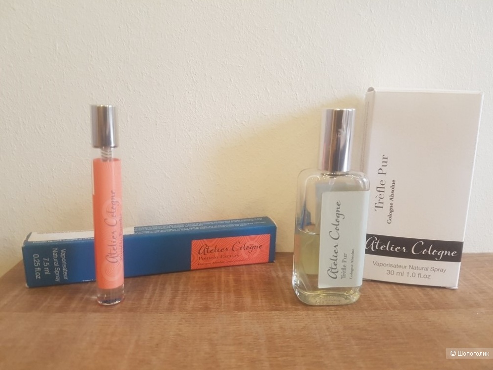Парфюм Atelier Cologne - набор 15/30 мл + 5/7,5 мл ( одеколоны)