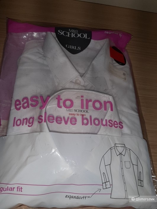 Блузки школьные MARKS & SPENCER Easy to Iron, рост 146