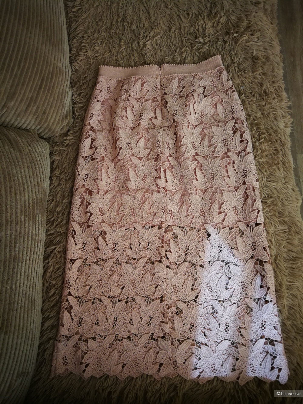 Кружевная юбка h&m, 36