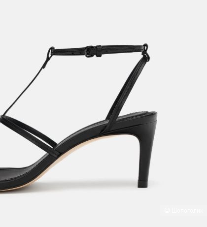 Кожаные сандалии Zara 35 размер