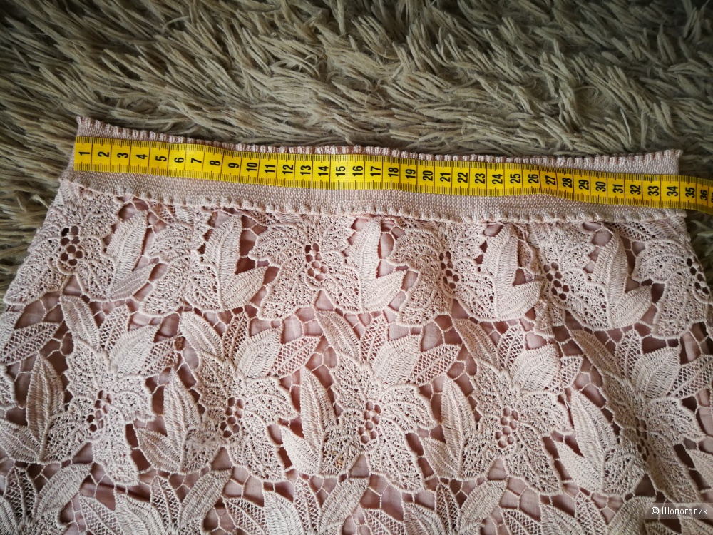 Кружевная юбка h&m, 36