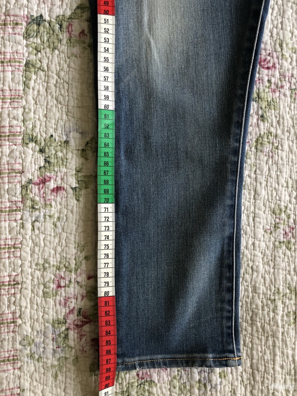 Мужские укороченные джинсы PEOPLE LAB. р. 33