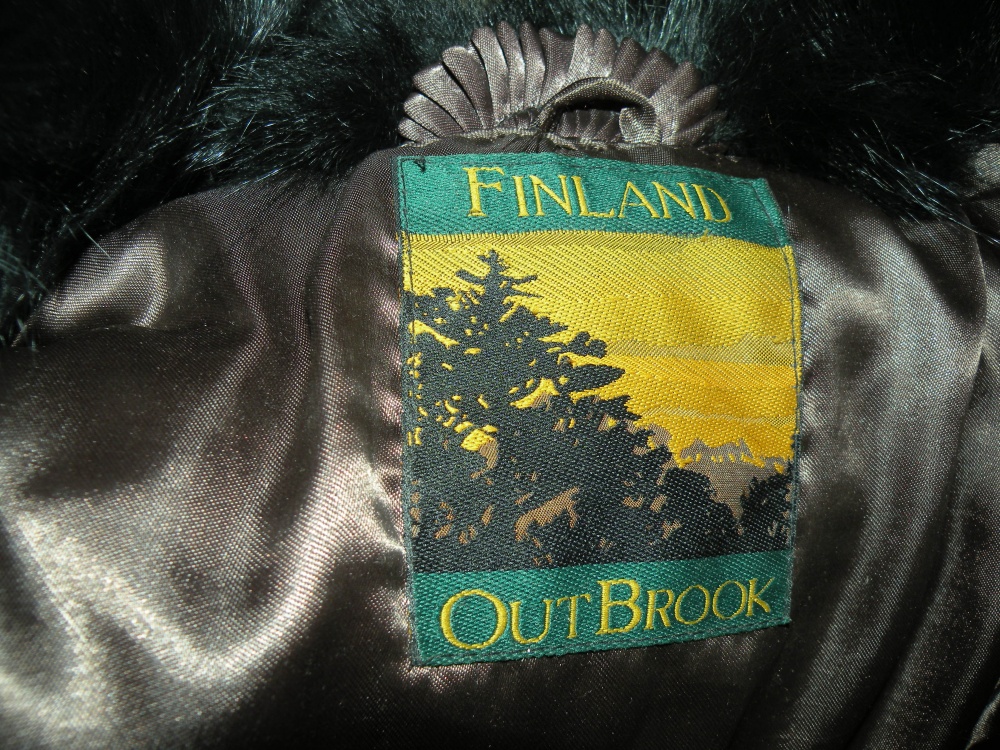Шубка из натурального меха Finland Out Brook размер 46-48