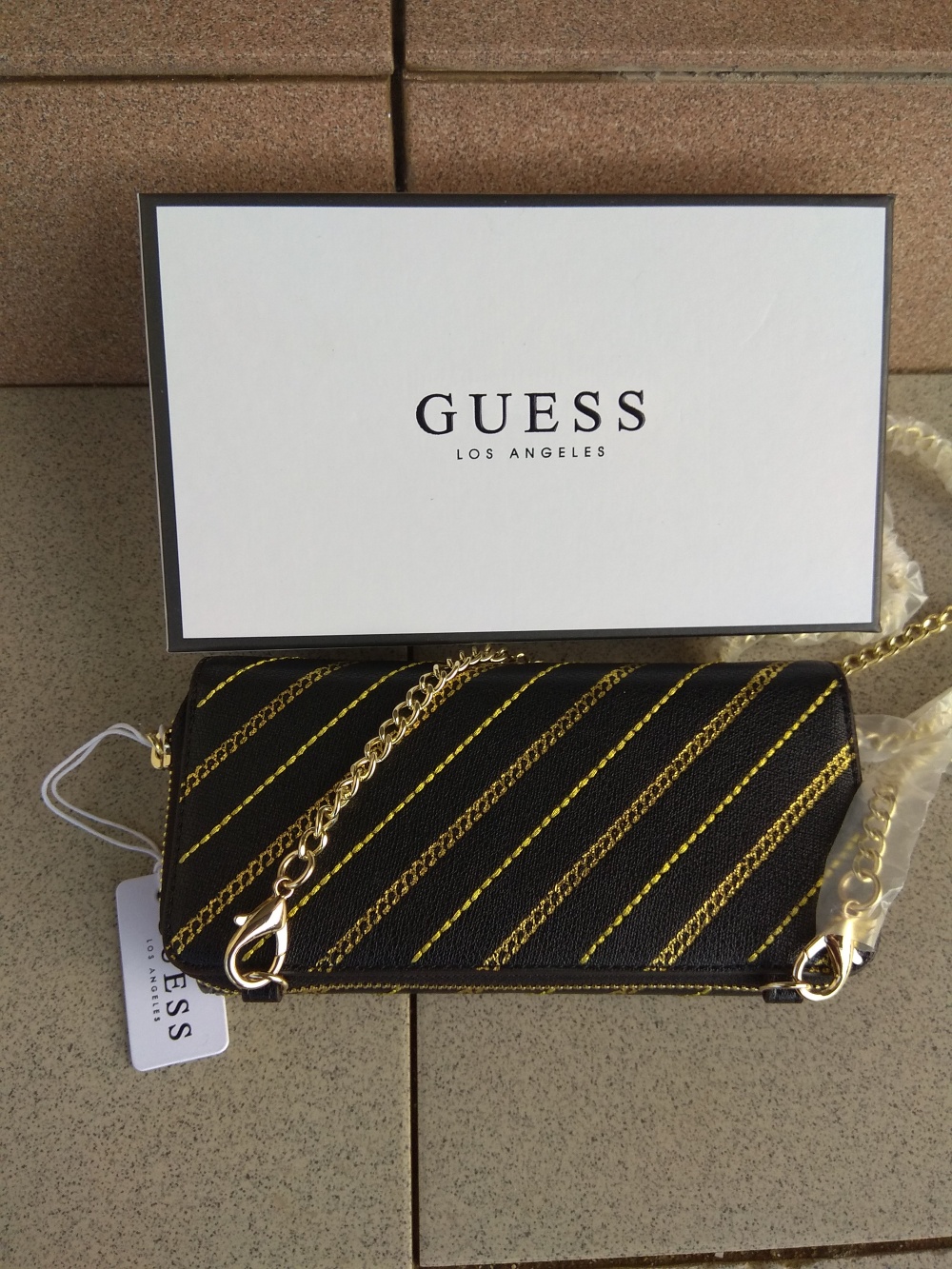 Кошелёк  мини - сумочка Guess размер 19 × 11см