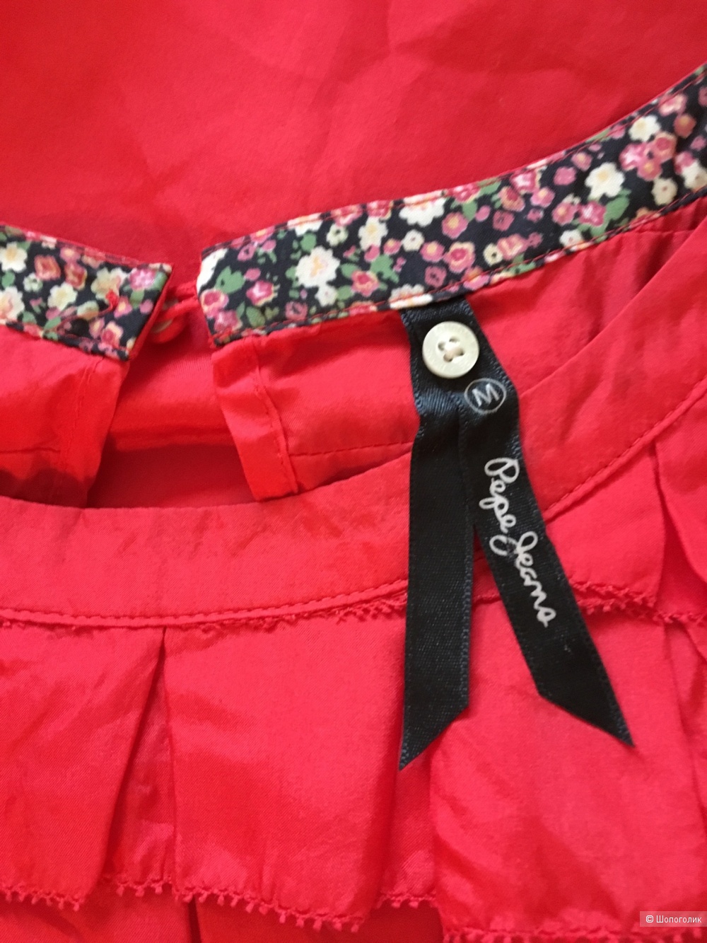 Блузка  шёлк  Pepe Jeans, размер 42-44.