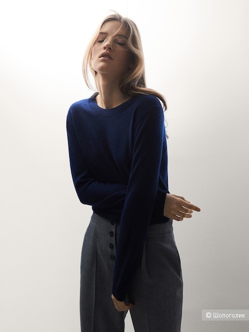 Кашемировый свитер Massimo Dutti S-M