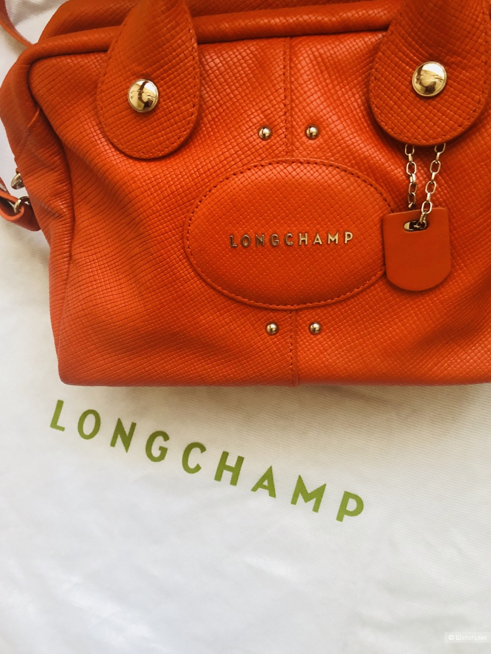 Сумка кожаная Longchamp