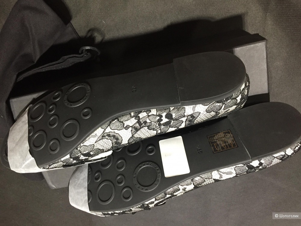 Marc by Marc Jacobs Кружевные лоуферы с бантом 38 р.
