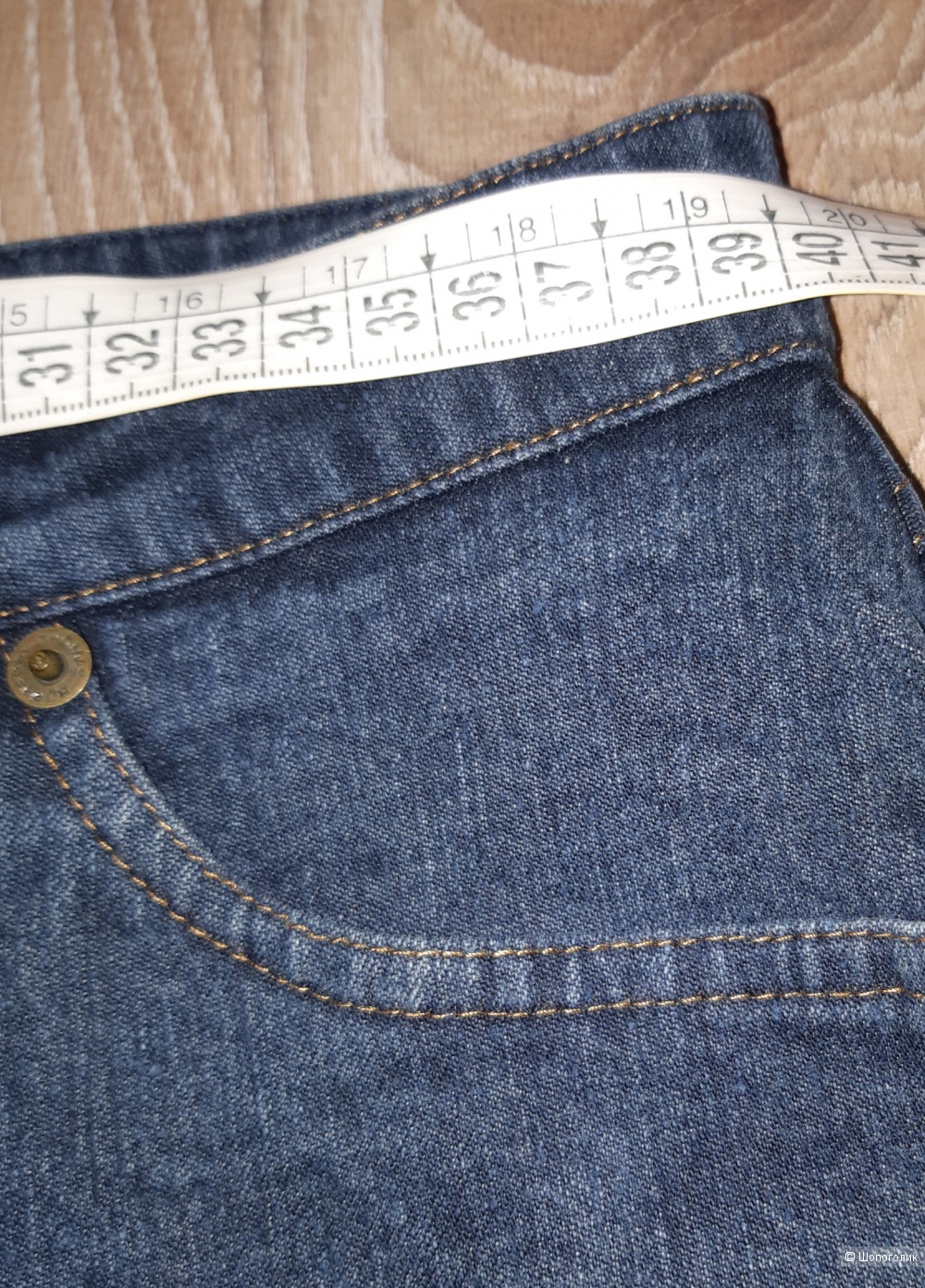 Юбка джинсовая thomas burberry, размер 46
