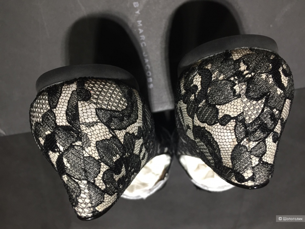 Marc by Marc Jacobs Кружевные лоуферы с бантом 38 р.