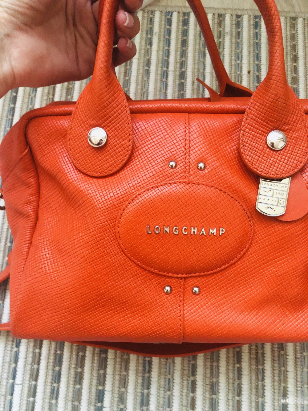 Сумка кожаная Longchamp