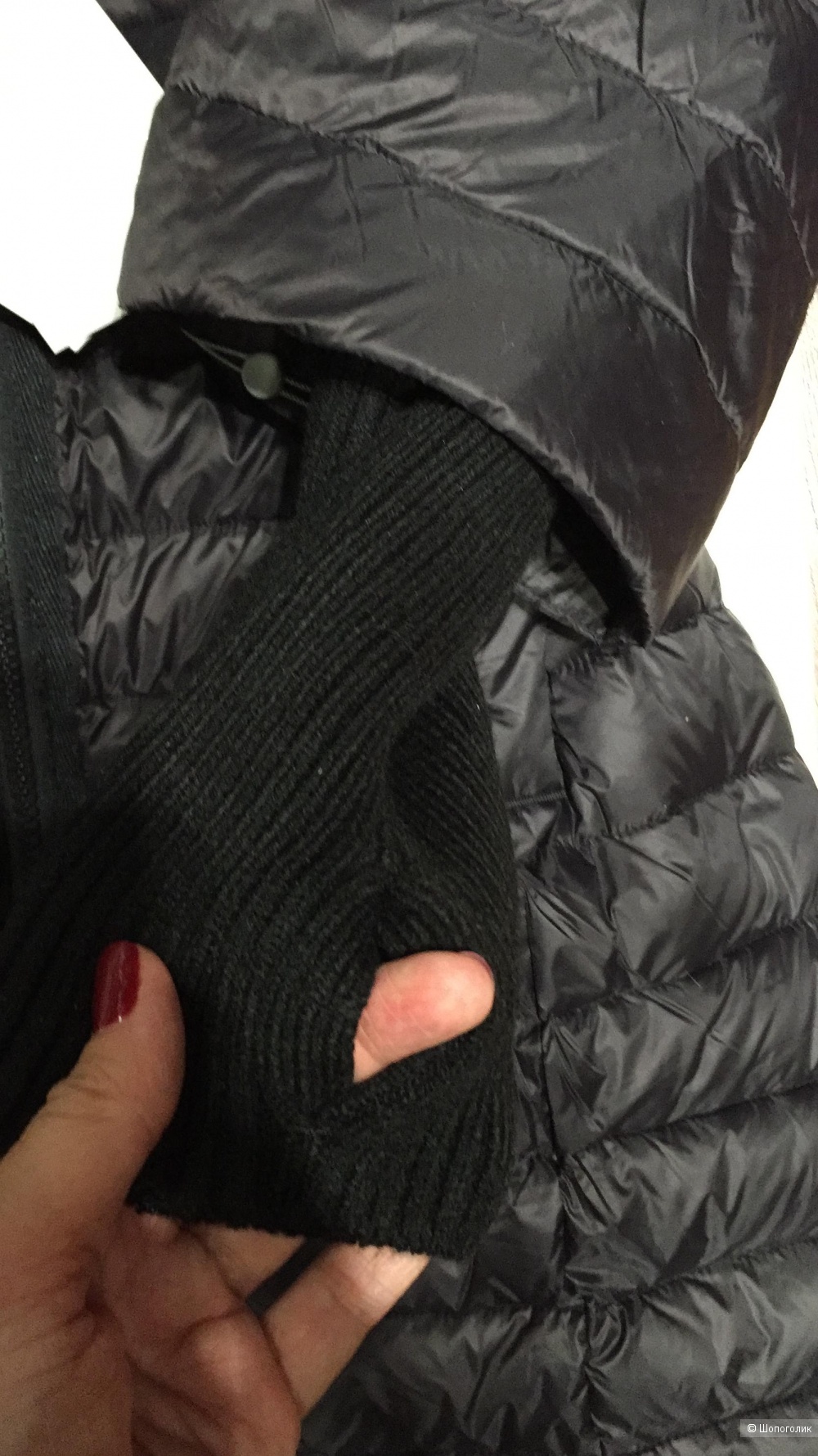 DKNY DONNA KARAN женский пуховик р.М