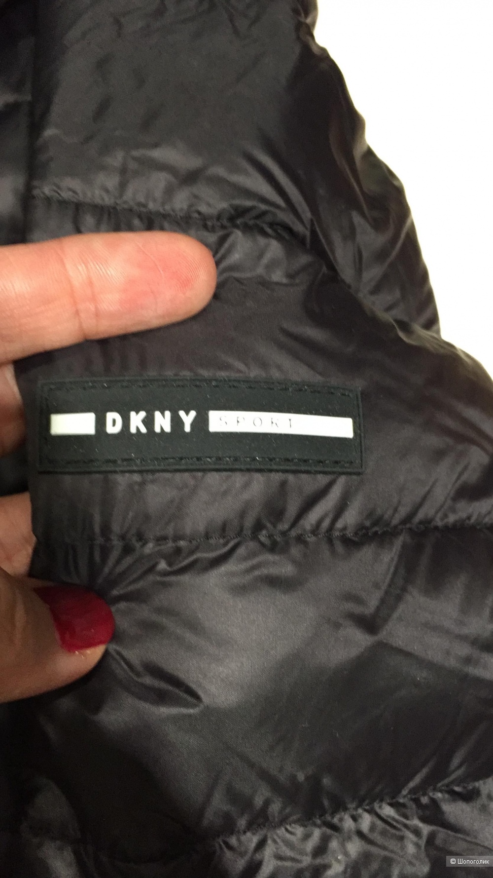 DKNY DONNA KARAN женский пуховик р.М