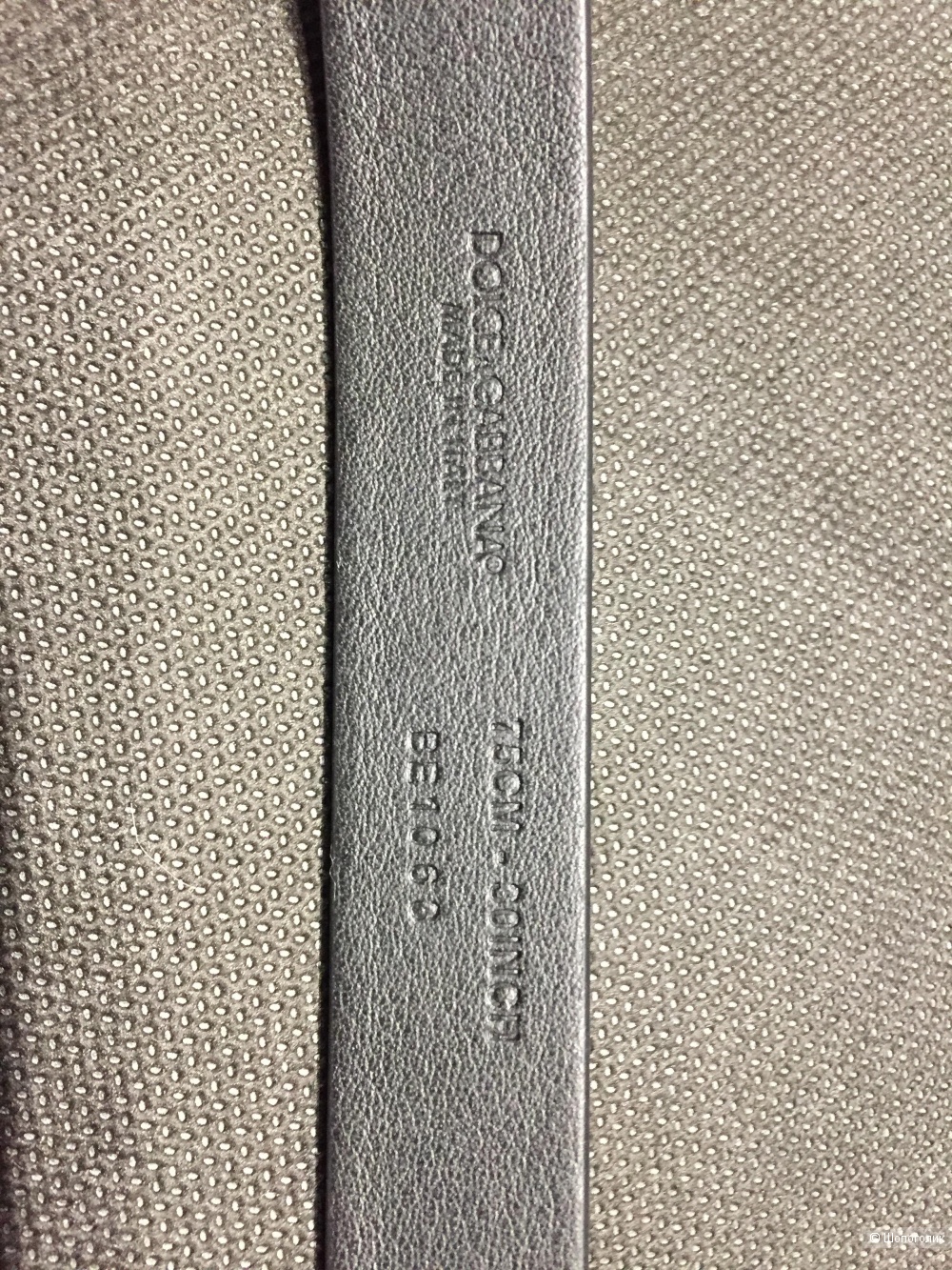 Dolce & Gabbana кожаный ремень 75 см.