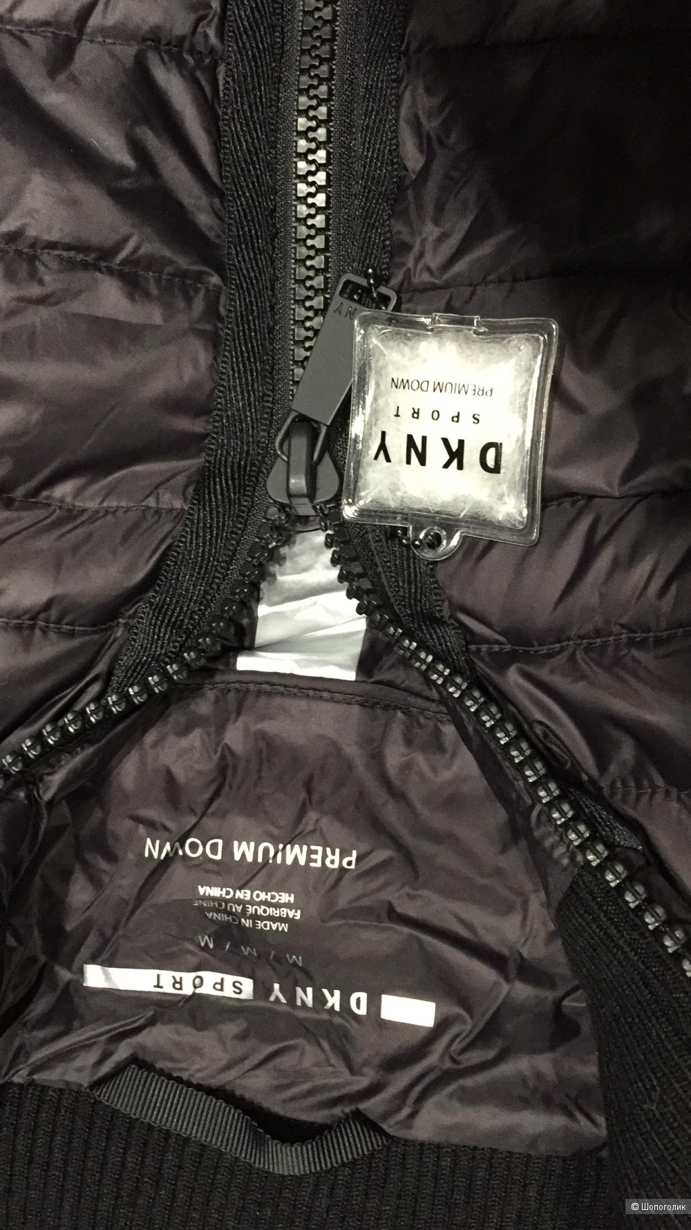 DKNY DONNA KARAN женский пуховик р.М