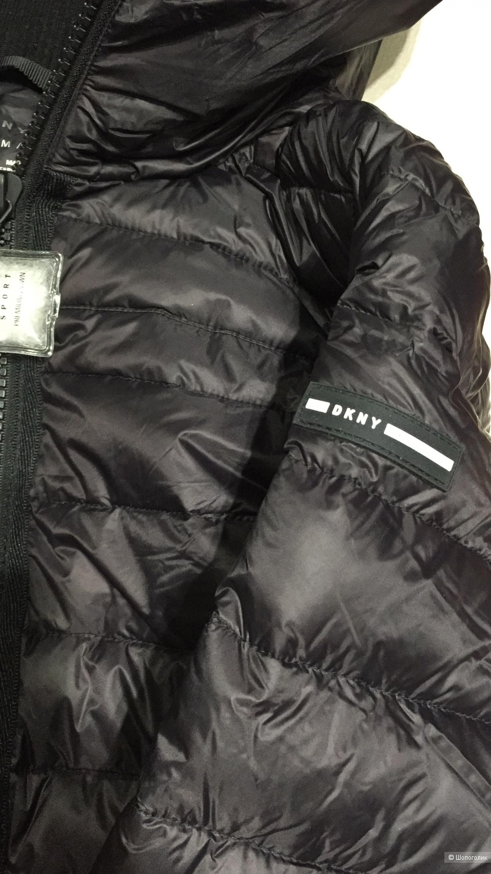 DKNY DONNA KARAN женский пуховик р.М