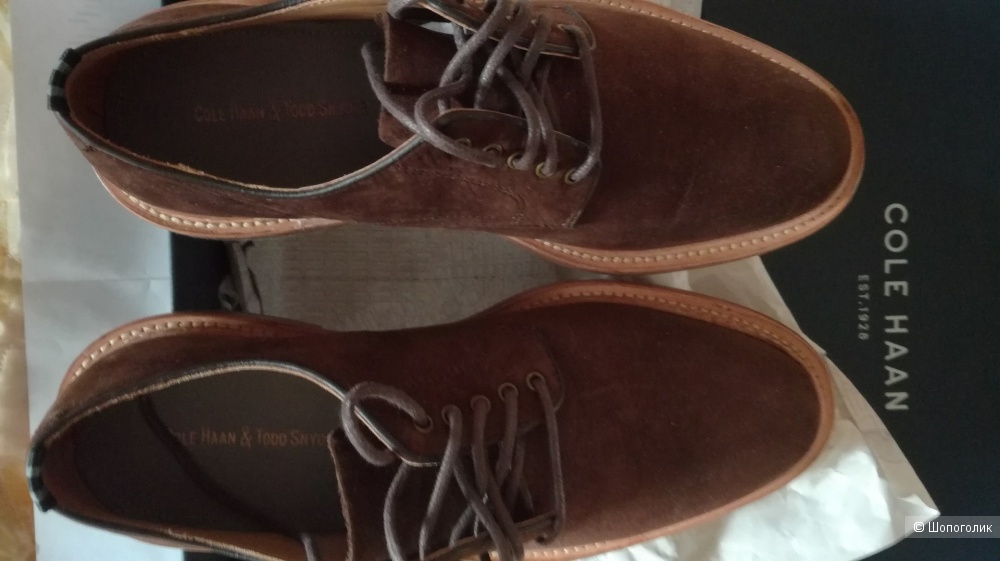 Cole Haan ботинки мужские р39 (40) US7