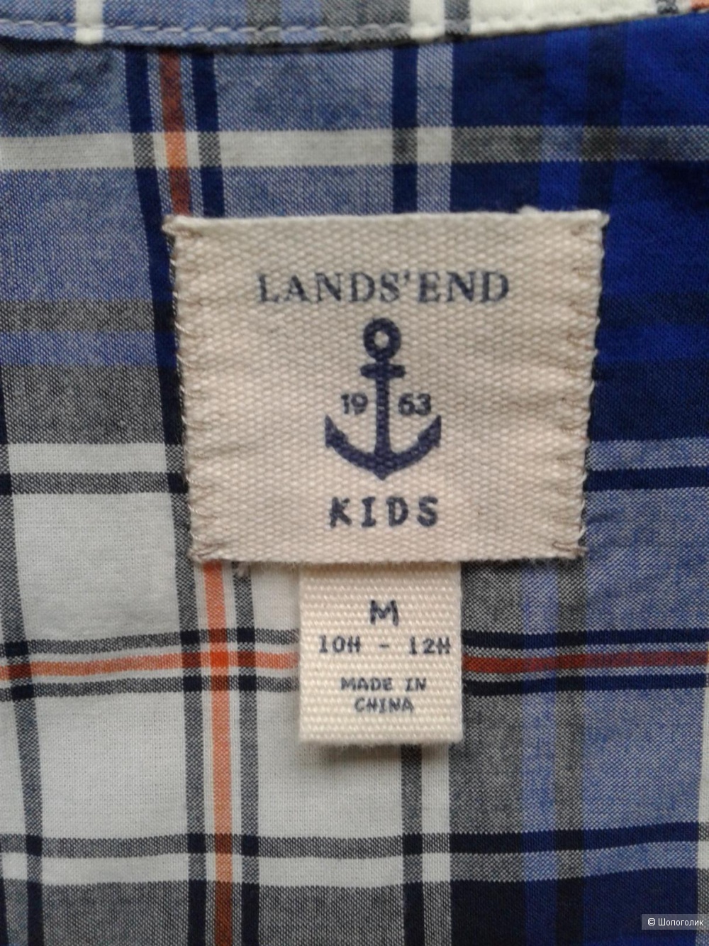 Рубашка Land's End на 10-12 лет размер М Husky