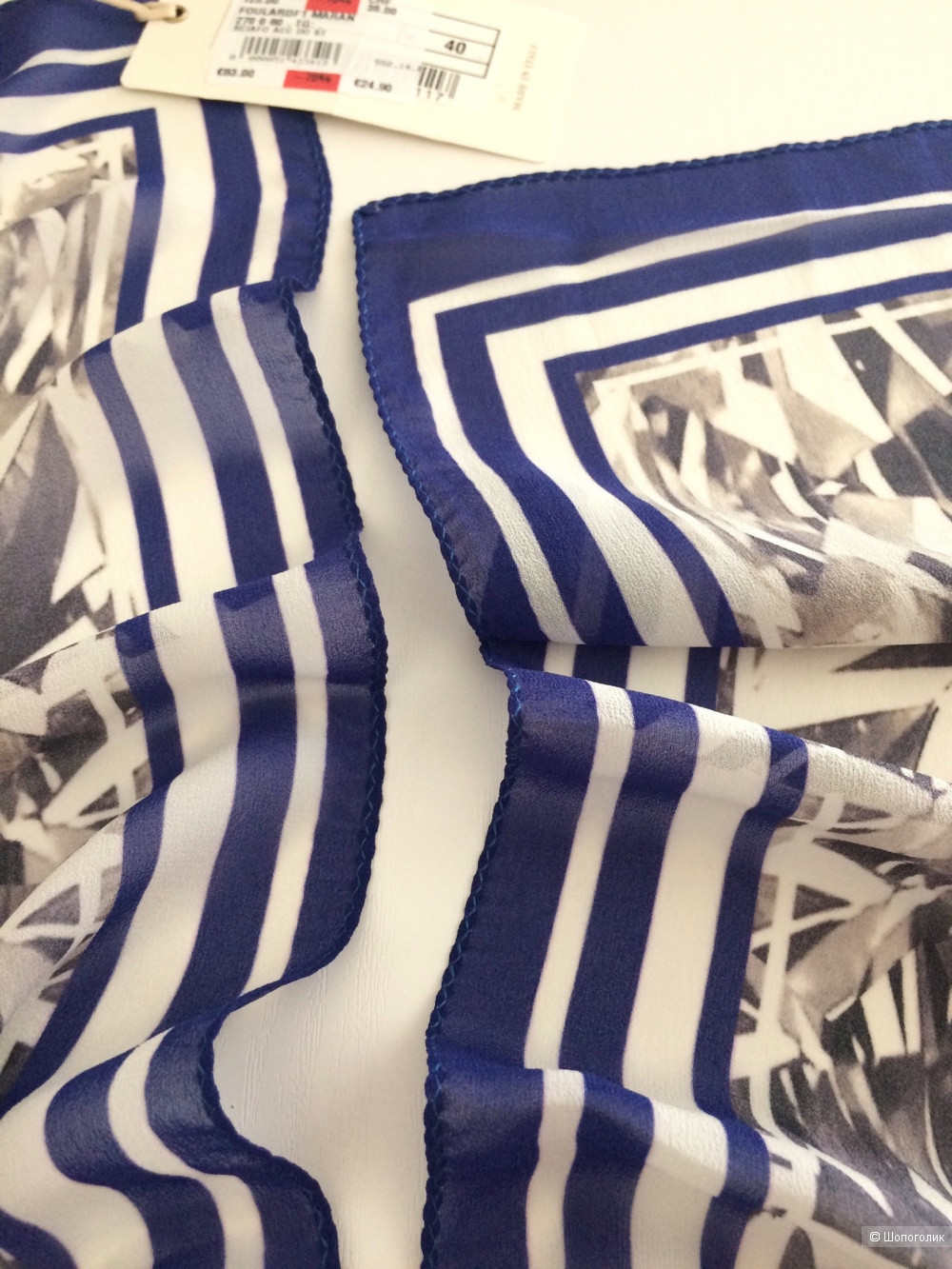 Шелковый шарф Arte Marani 26x140 см.