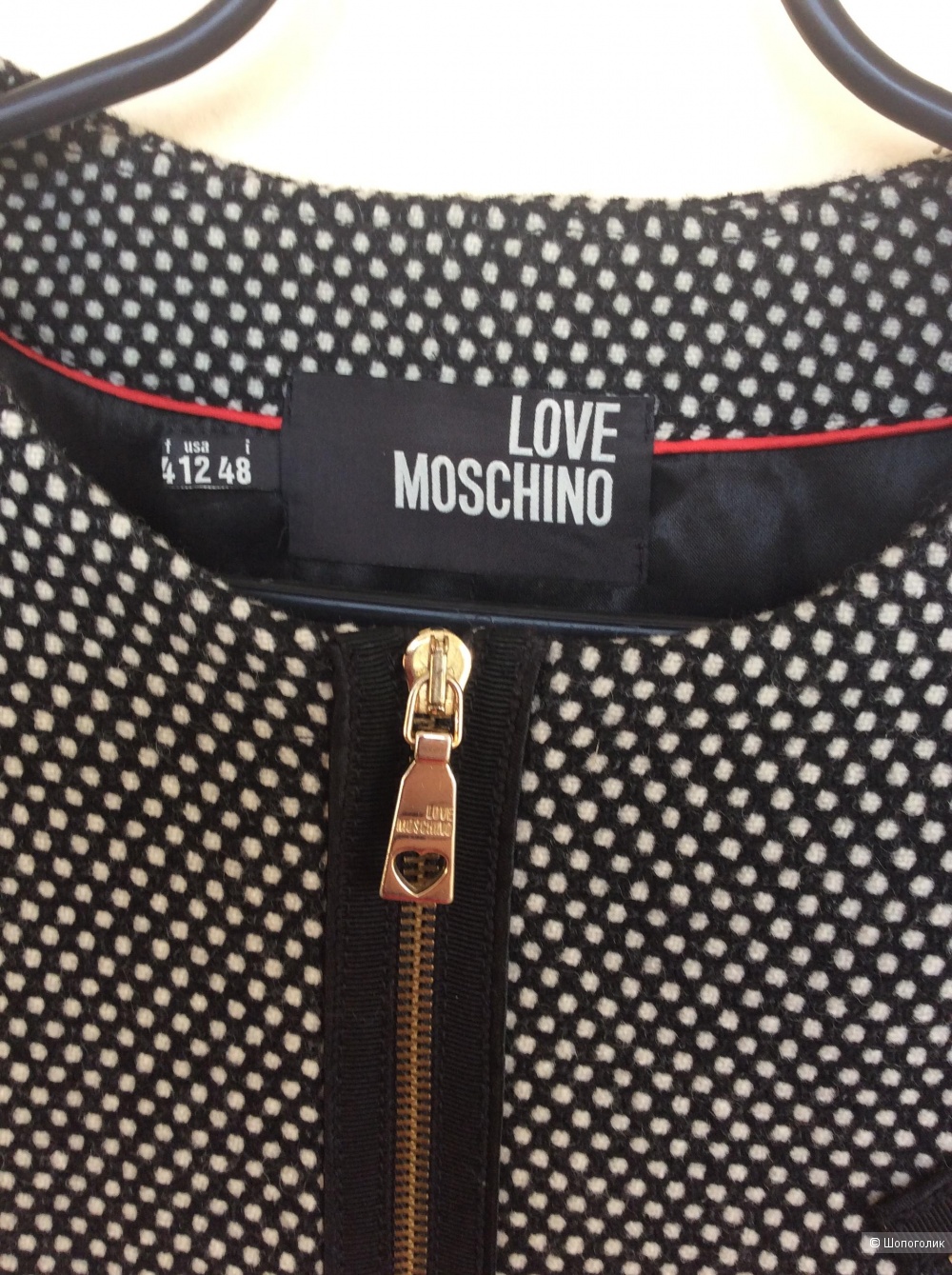 Пальто Love Moschino размер 48 IT