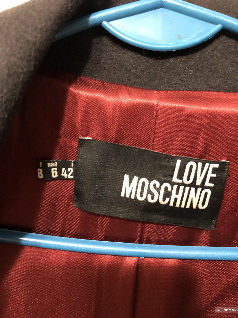 Пальто Love Moschino размер 42/44