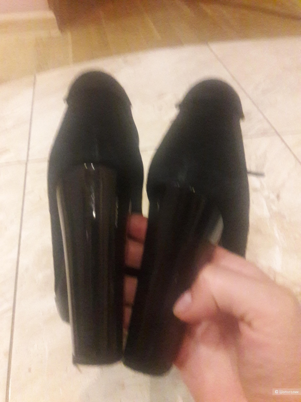 Замшевые туфли Hogan 38.5 размера