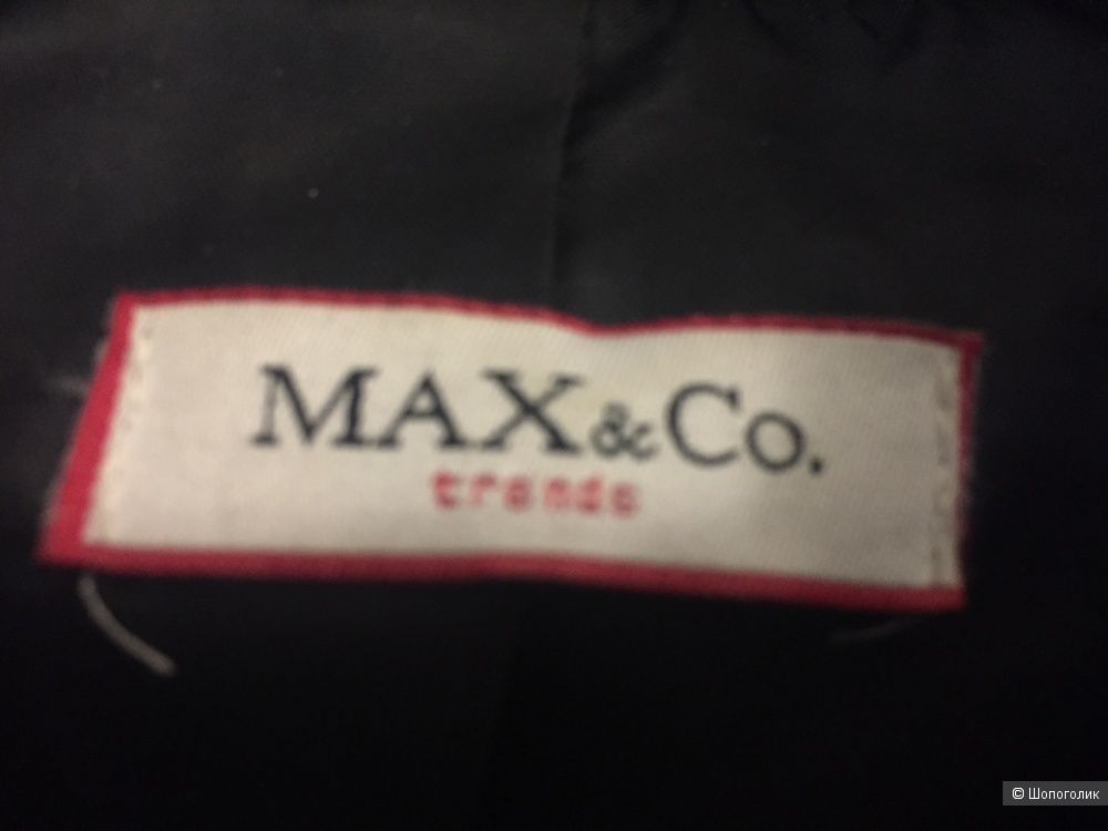 Двубортное пальто MAX&CO 44-46 размер