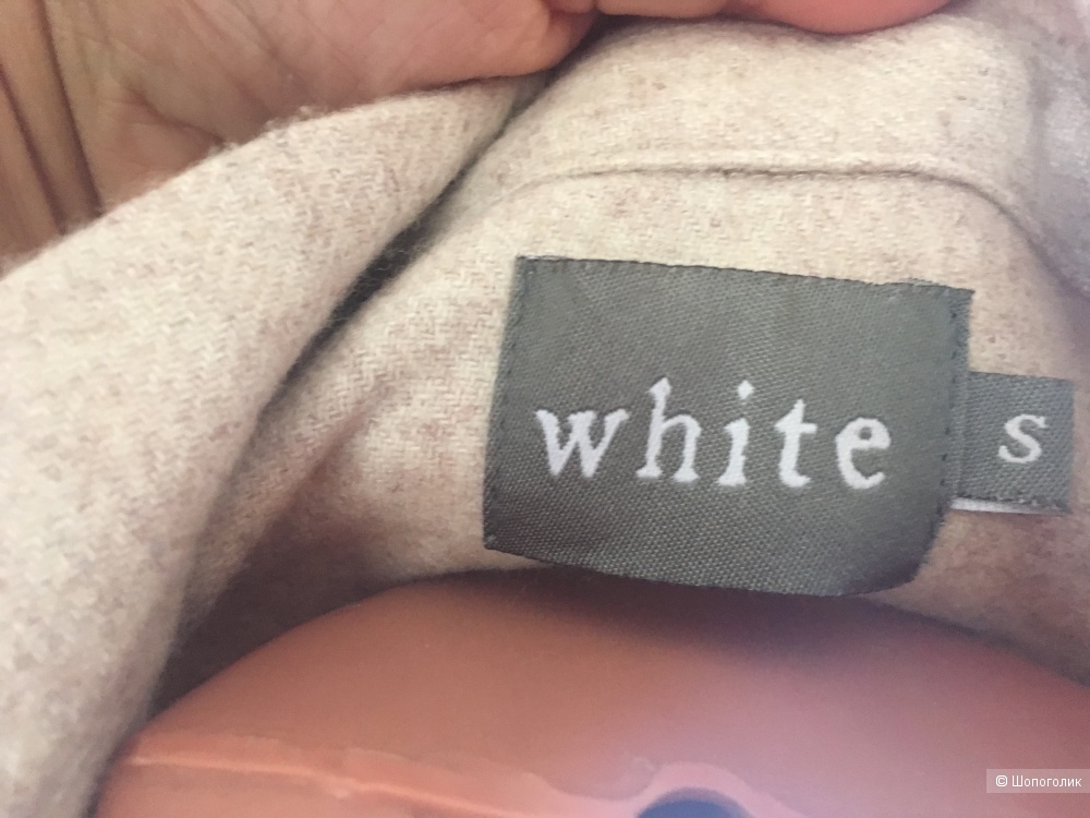 Платье - рубашка, марка WHITE, размер S.