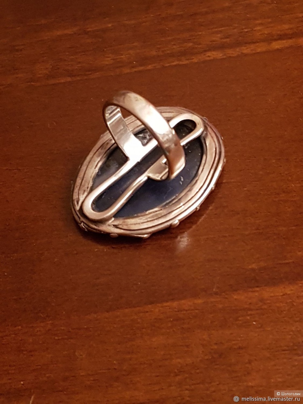 Кольцо " Сирень", размер 17 (регулируемый)