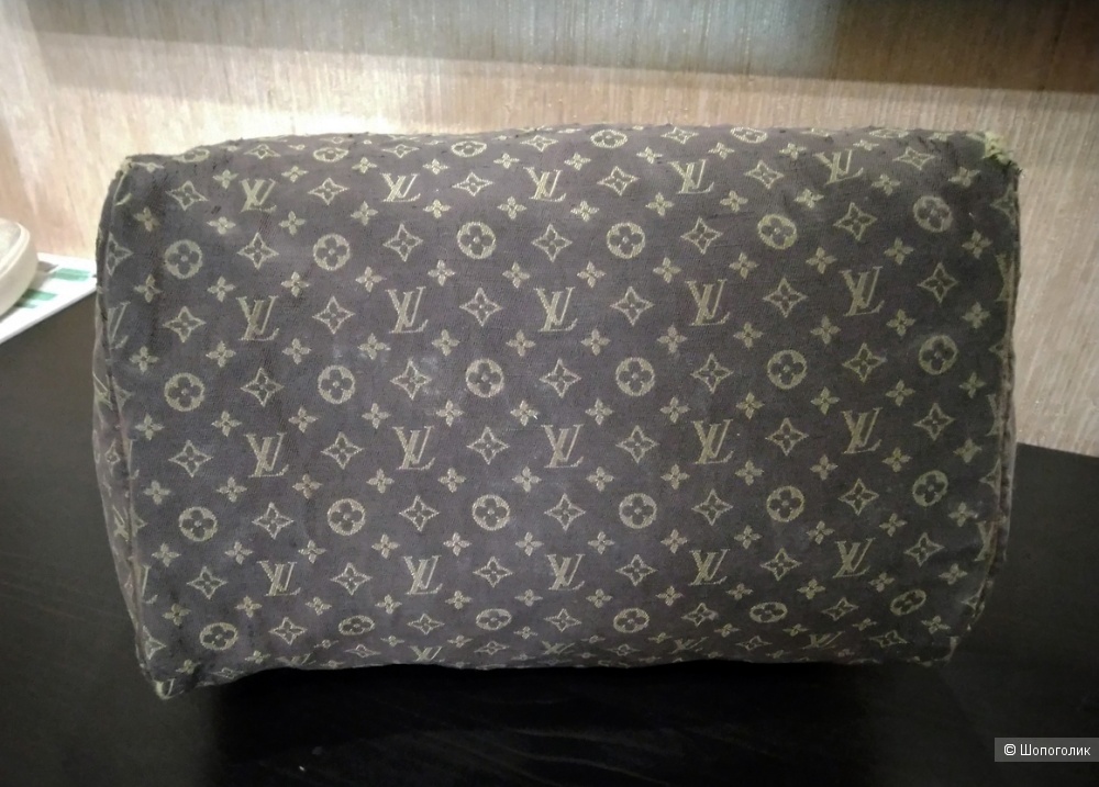 Сумка-саквояж женская, Louis Vuitton Speedy 25, Idylle (текстильная).