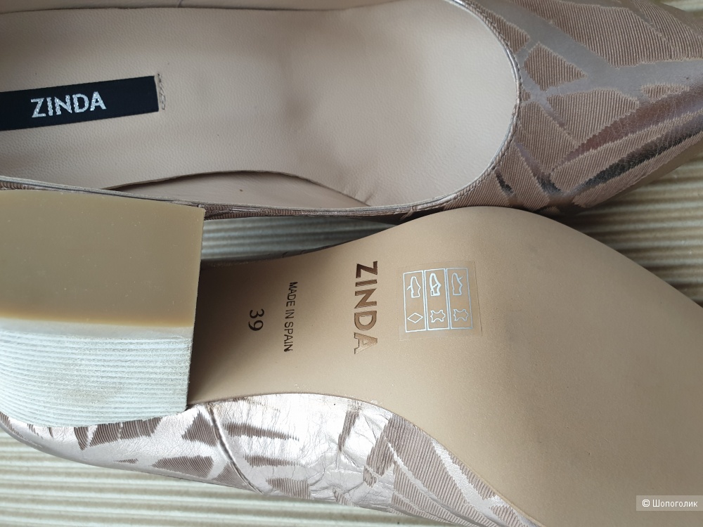 Туфли Zinda, размер 38.5, 39