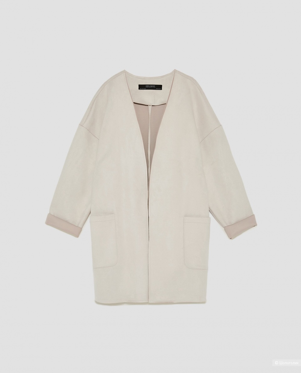 Zara пальто-накидка-жакет, размер S-M