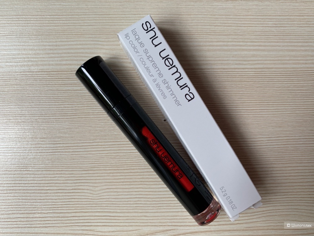 Помада-блеск для губ Laque Supreme Shimmer Shu Uemura