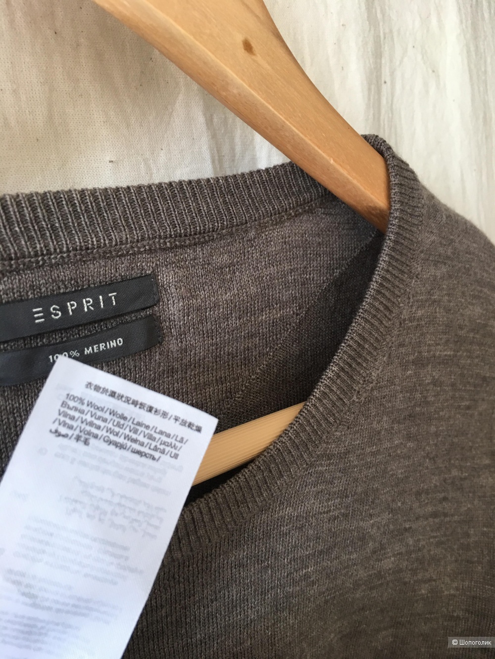 Джемпер Esprit размер S цвет коричневый