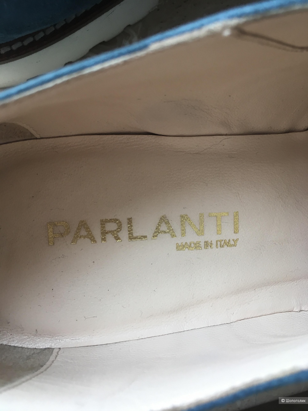 Брогированные полуботинки Parlanti, 39 размер
