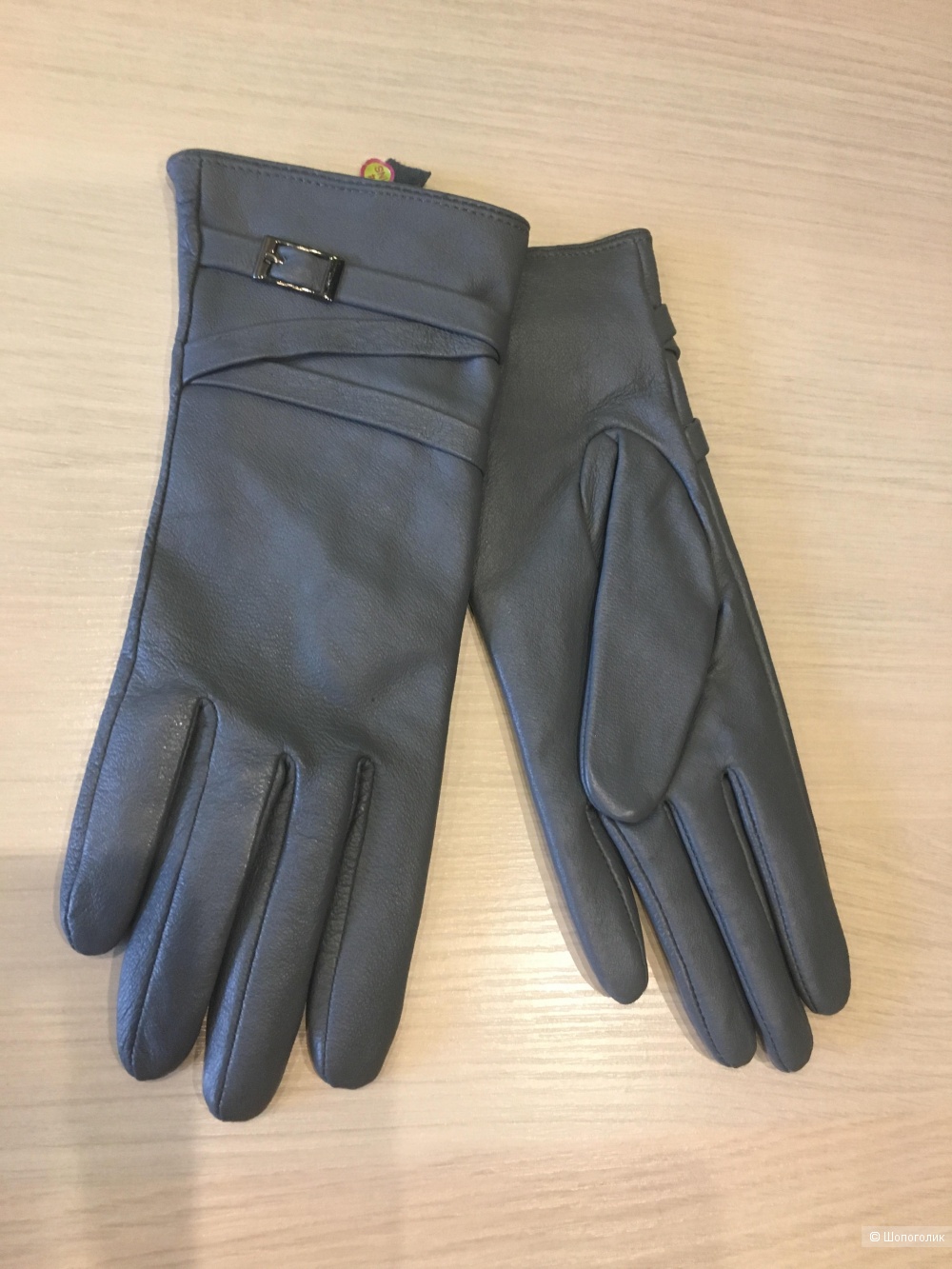 Кожаные перчатки,no name ,размер 7