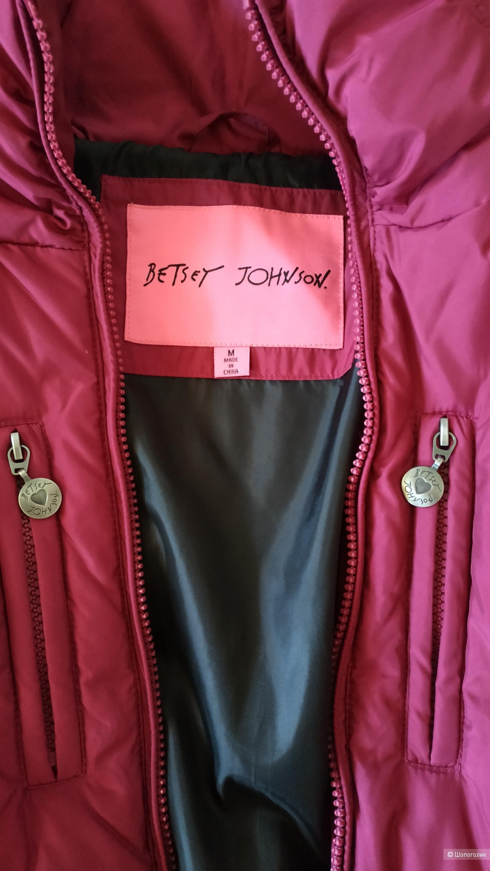 Куртка-пуховик,Betsey Johnson,M