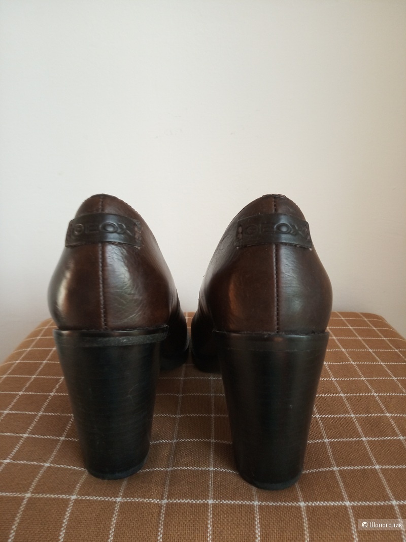 Кожаные туфли Geox, р-р 37,5