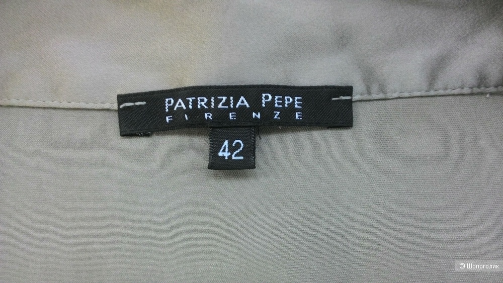 Рубашка-боди шелковая «PATRIZIA PERE», 42 р.