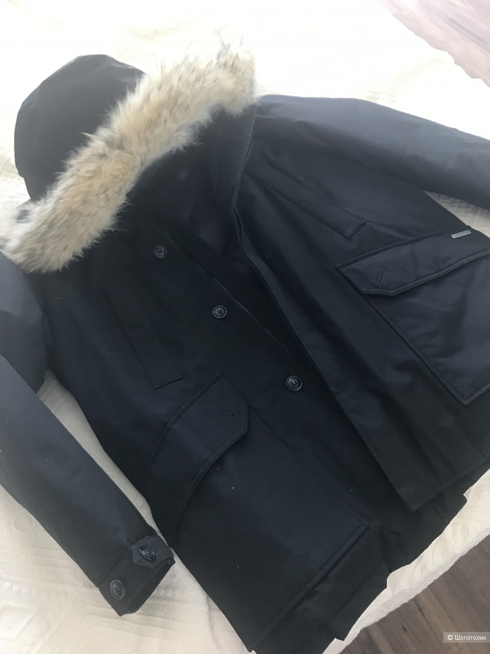 Мужской пуховик Woolrich l xl