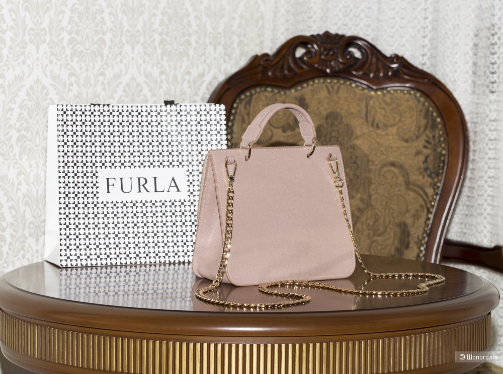 Сумка-сэтчел кроссбоди женская - Furla Julia (top handle), mini.