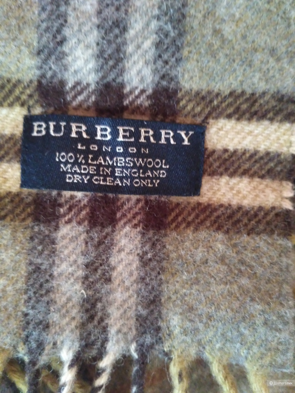 Шарф BURBERRY унисекс