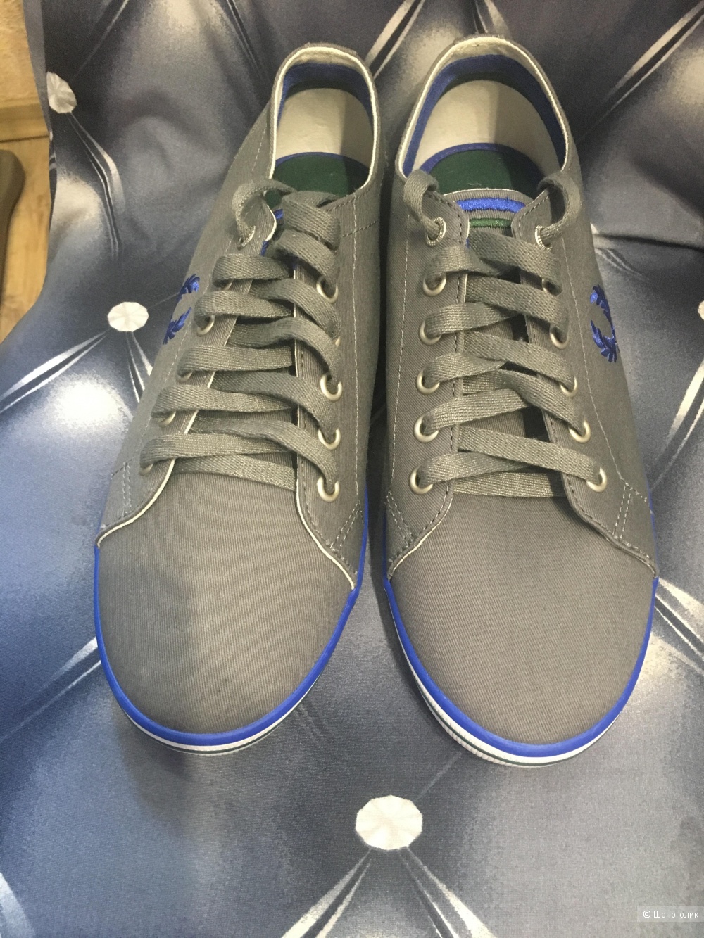 Кеды Fred Perry , размер 40EUR/6,5UK/7.5US. По стельке 26 см