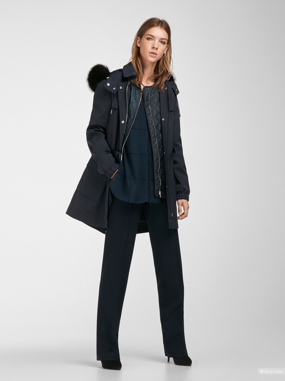 Куртка парка MASSIMO DUTTI размер S