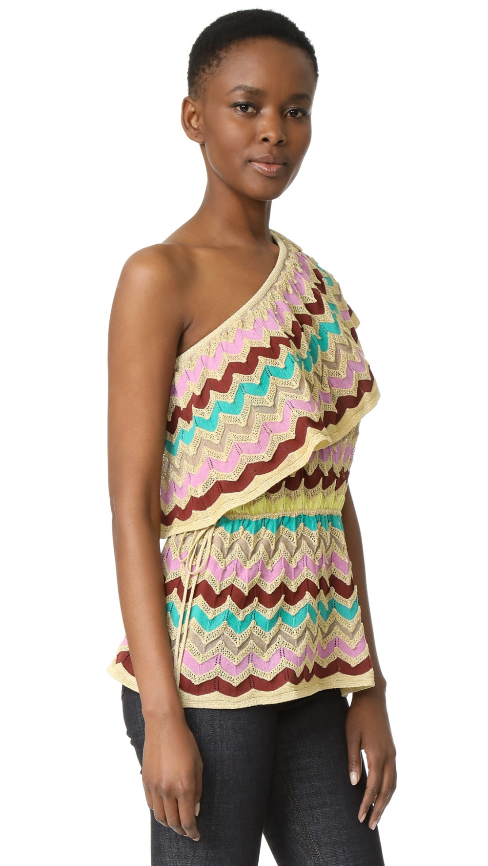 MISSONI топ с открытым плечом р.44