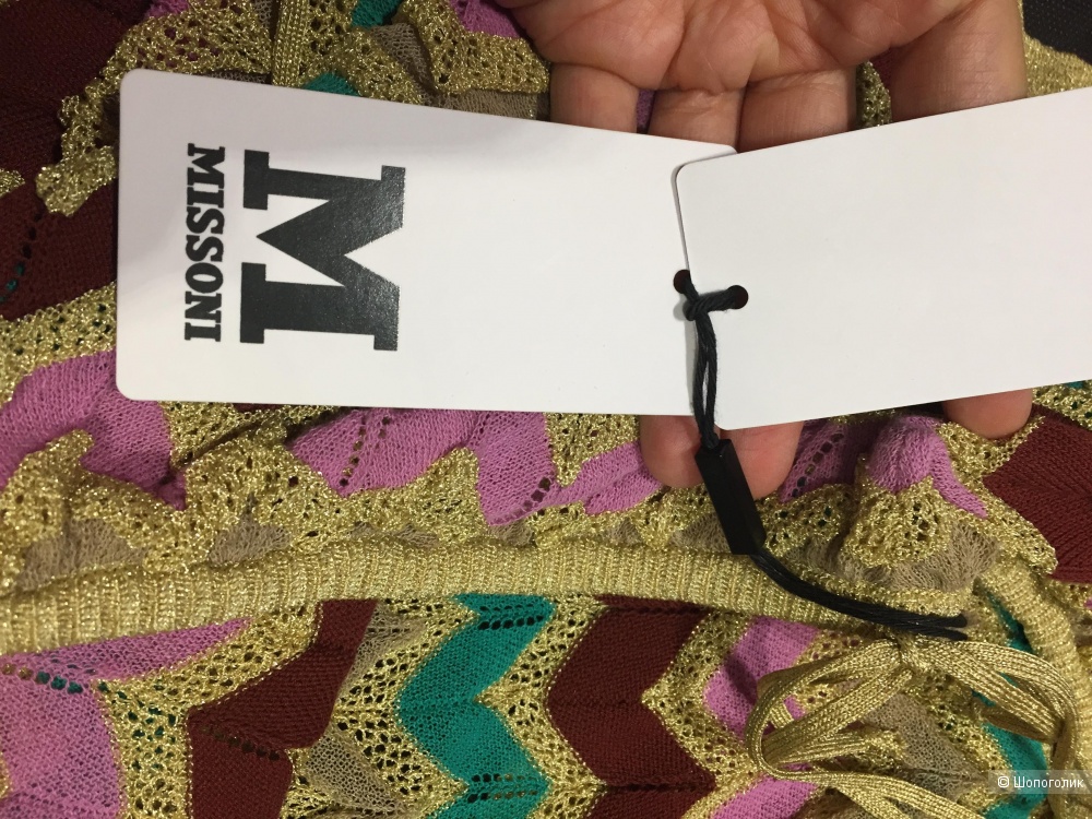MISSONI топ с открытым плечом р.44