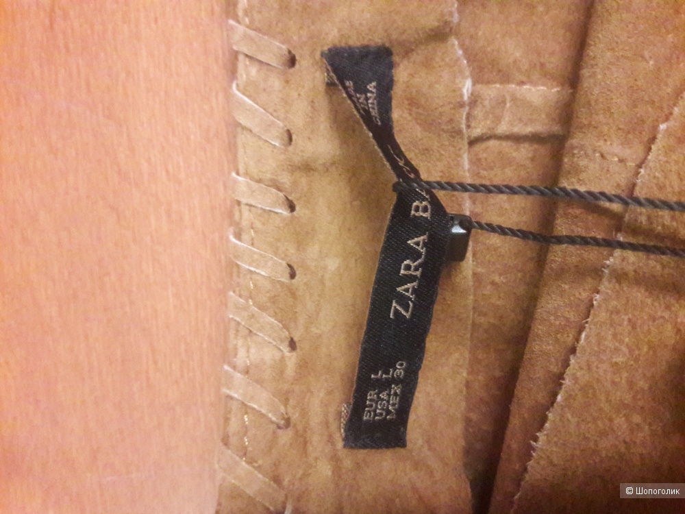 Замшевая юбка Zara размер L 30